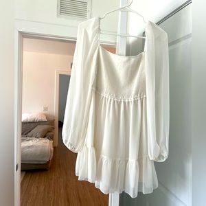 Aritzia Wilfred Tempest White Dress